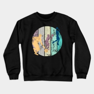 Basketball Faded Style Grunge Crewneck Sweatshirt